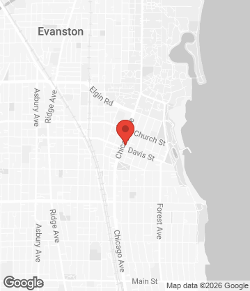 Map of Lizzano Foccacia Italiano - 1607 Chicago Ave, Evanston, IL, 60201, US